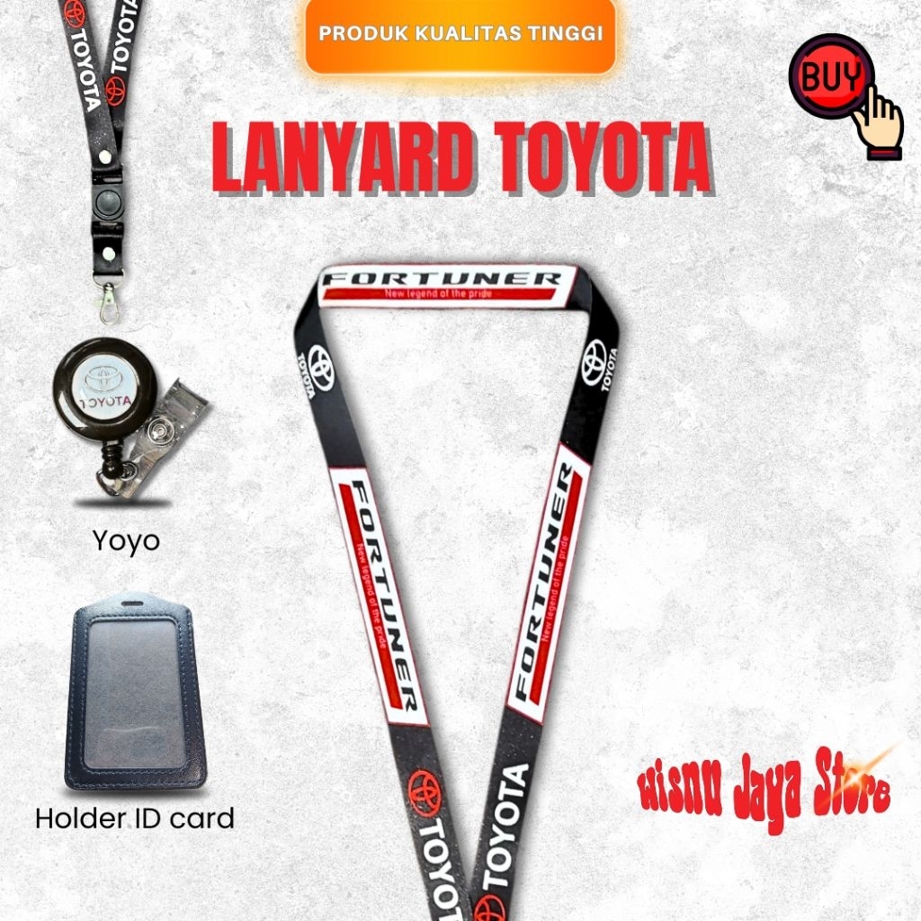 

LANYARD TALI ID CARD TOYOTA FORTUNER TERBARU | LANYARD TOYOTA FORTUNER GROSIR TERMURAH & BERKUALITAS