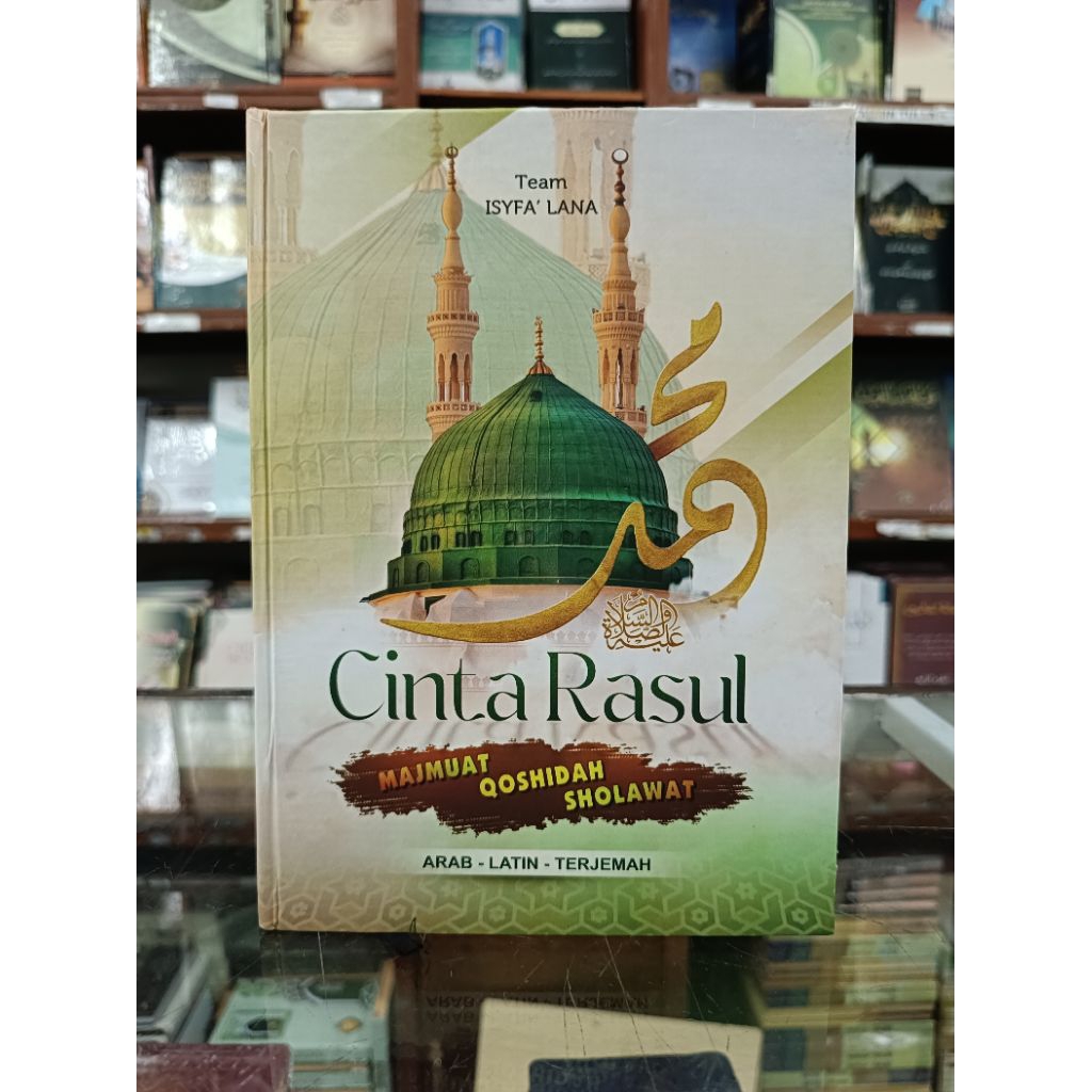 buku | buku kertas kuning | kitab cinta rosul | majmu sholawat Qosidah arab latin kertas kuning halu