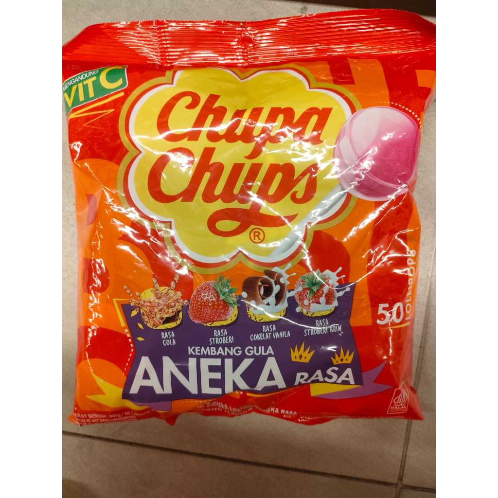 PERMEN CHUPA CHUPS LOLLIPOPS ASSORTED | CHUPA CHUPS BIG BABOL