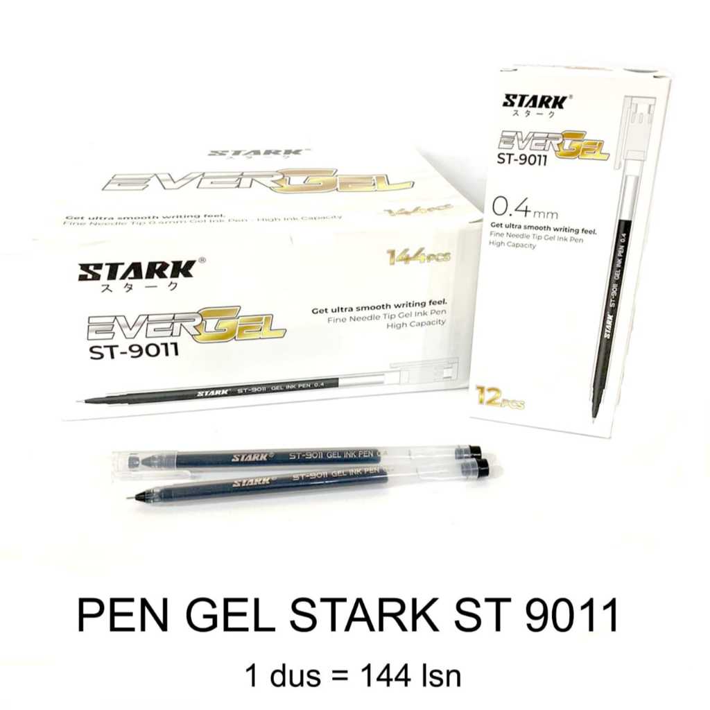 

(12pcs) pen gel stark ever gel ST-901