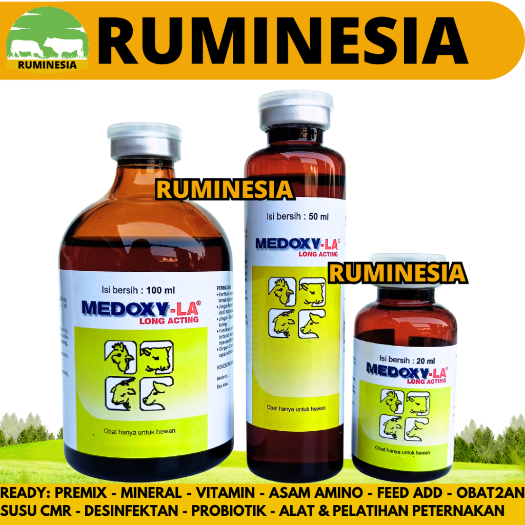 MEDOXY LA 100ML MEDOXY LA 50ML MEDOXY LA 20ML MEDION