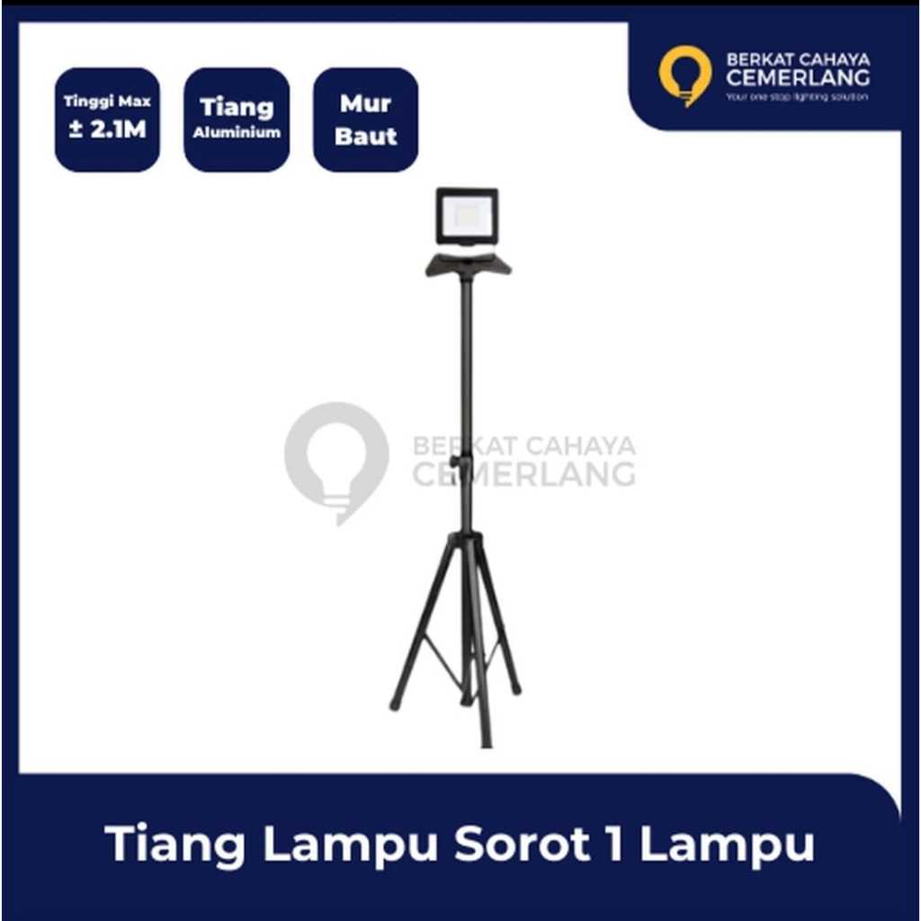 Tiang Lampu / Tripod Lampu Sorot, Tiang Portable