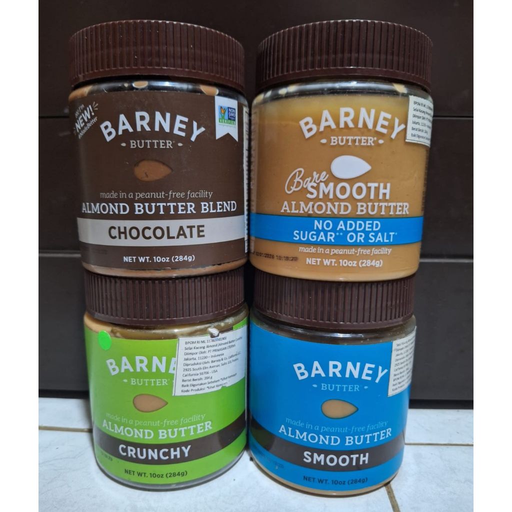 

BARNEY BUTTER (rijek kemasan) UNSWEETENED POWDERED ALMOND BUTTER 226gr / BARNEY BUTTER 284GR