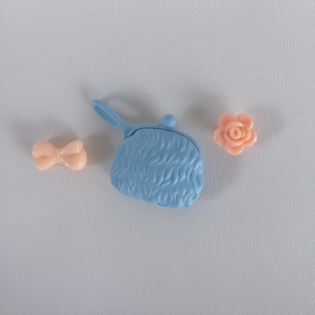 Tas Clutch Barbie Ori Mattel – Elegant Blue Edition | Tas Clutch Barbie Warna Biru Original