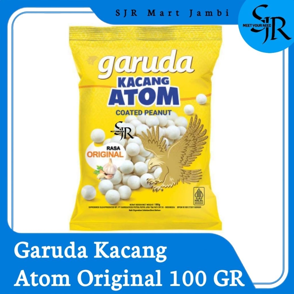 

[Snack] Garuda Kacang Atom Manis Original 100gr