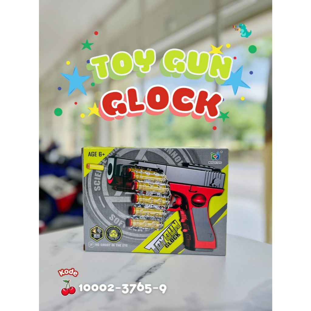 CAMOUFLAGE Glock 709B Mainan Anak Pistol Soft Bullet Gun Tembakan Peluru Busa