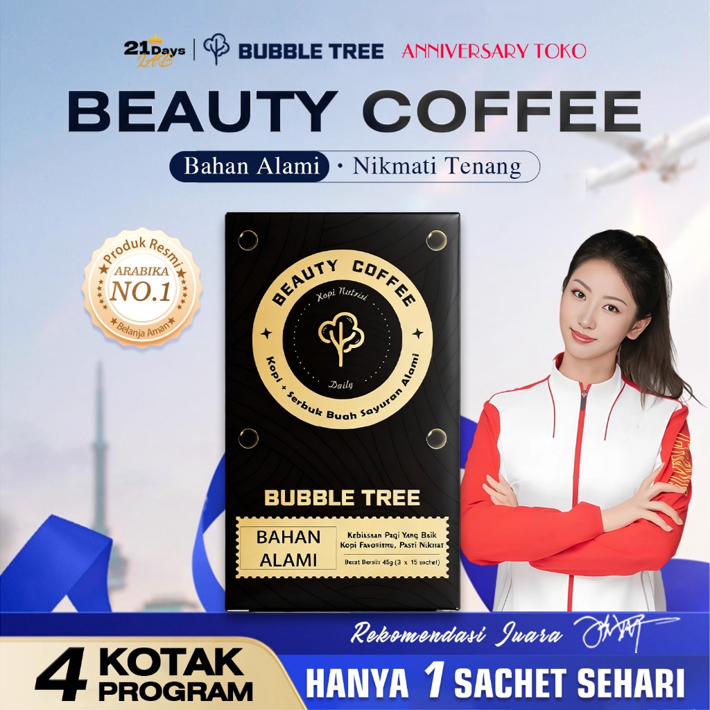 

21Days Coffee Beauty Coffee – Kolagen – Rekomendasi Juara Olimpiade