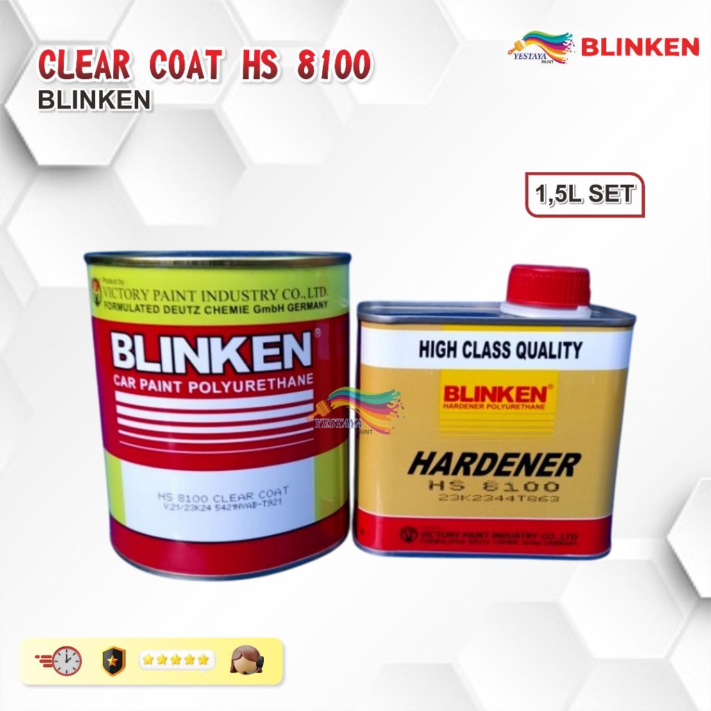 CLEAR COAT BLINKEN HS 8100 1,5 LITER