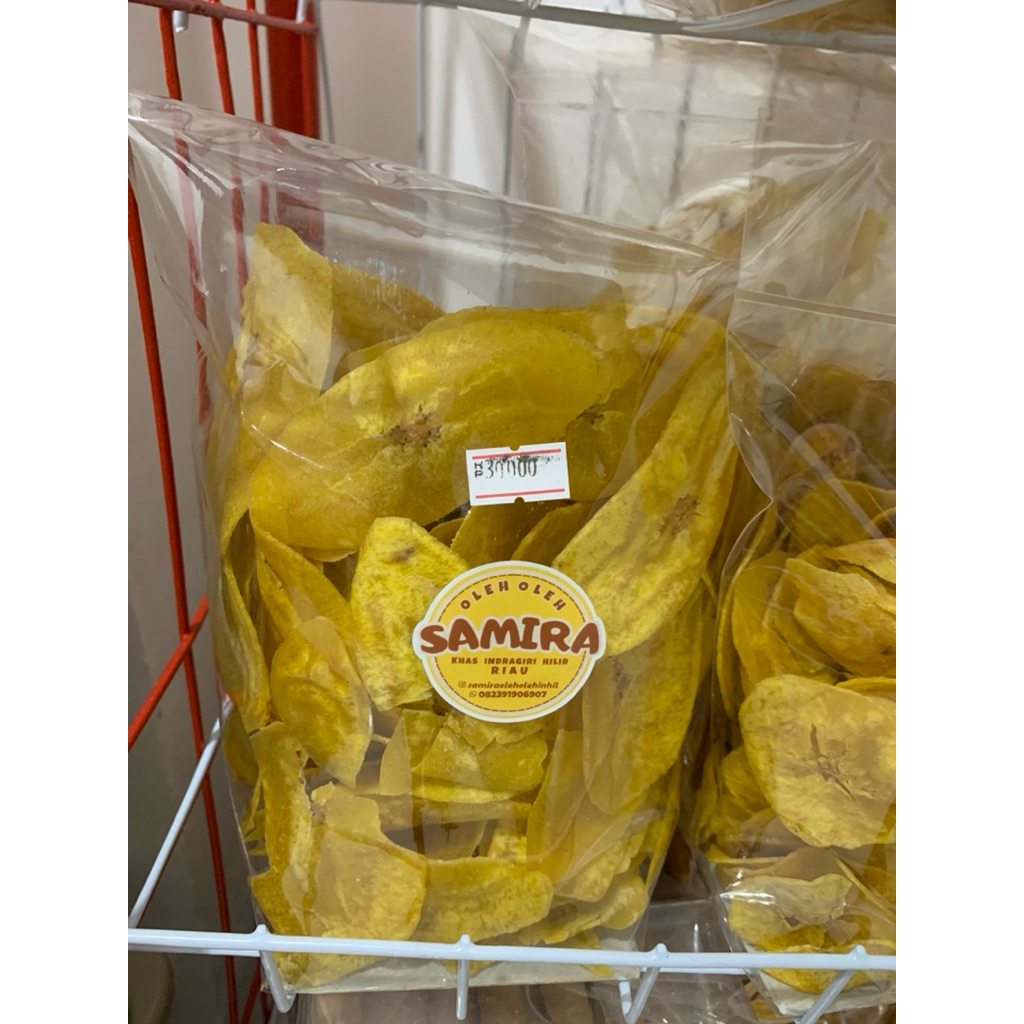 

Keripik pisang Tanduk khas Inhil Riau