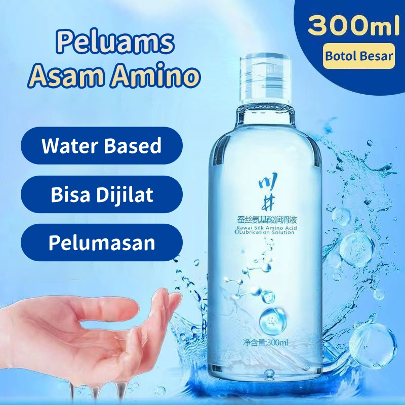 Peluams Asam Amino ORI Lubricant Gel Water based Pelicin Miss v Pelumas Wanita Pria