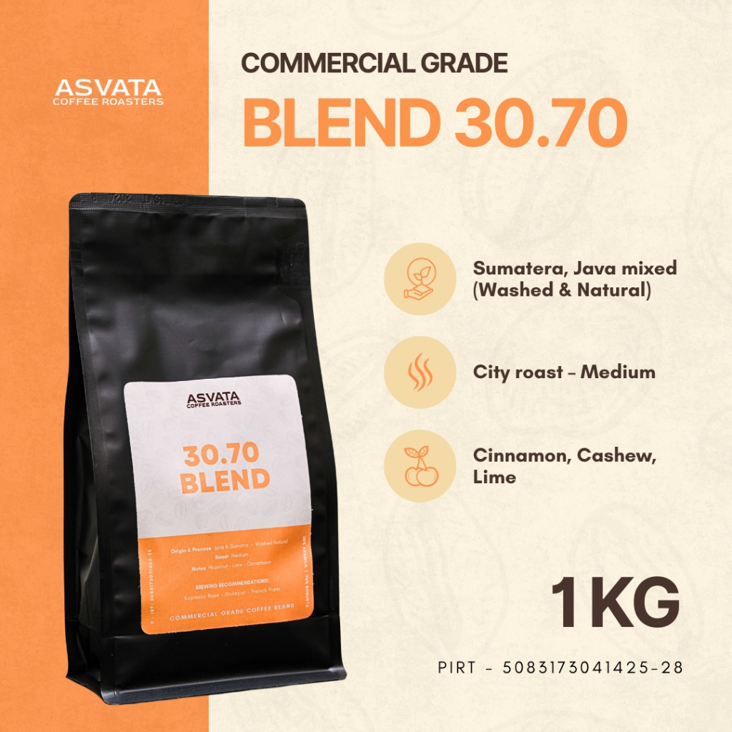 

Biji Kopi 30.70 1 KG Commercial Grade Arabica Robusta