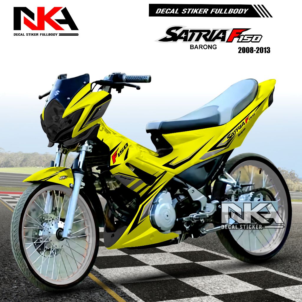 Decal Stiker Suzuki Satria FU 150 Barong Fullbody / Dekal Sticker Motor Satria Fu Barong