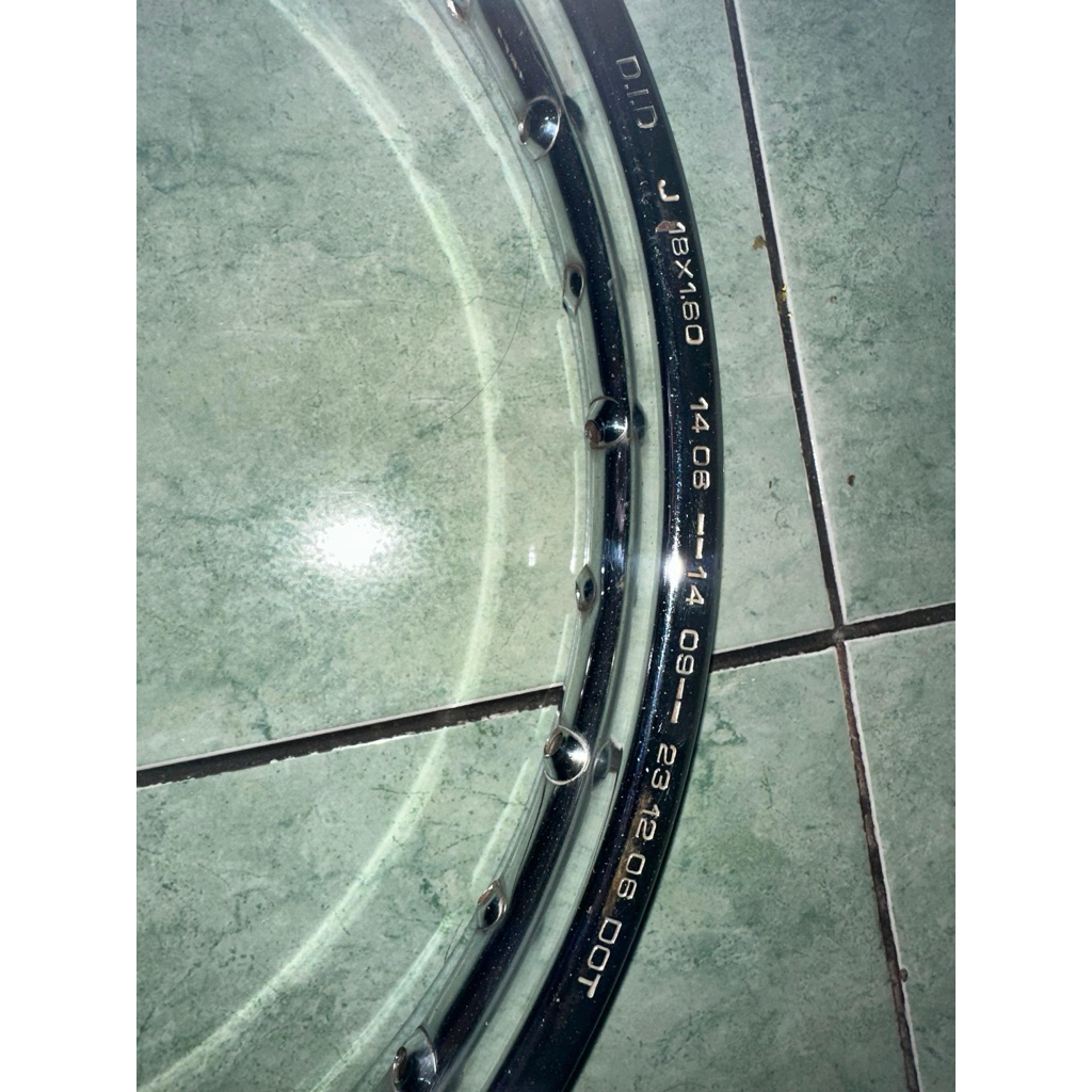Velg Rx king original DID copotan tahun 2006