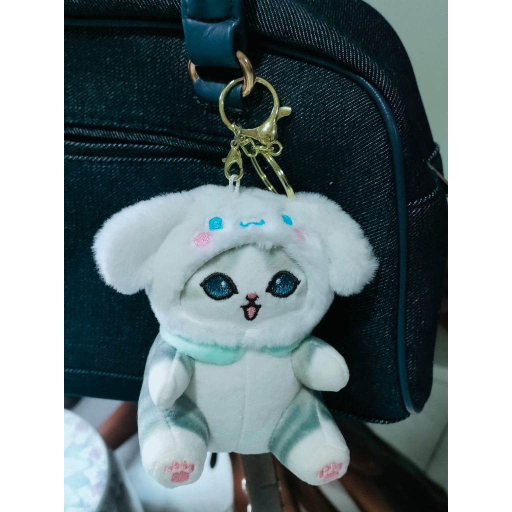 Gantungan Boneka Karakter Mofusand Cinnamoroll - Bag charm/Keychain/Plushies Sanrio Mofusand Japan