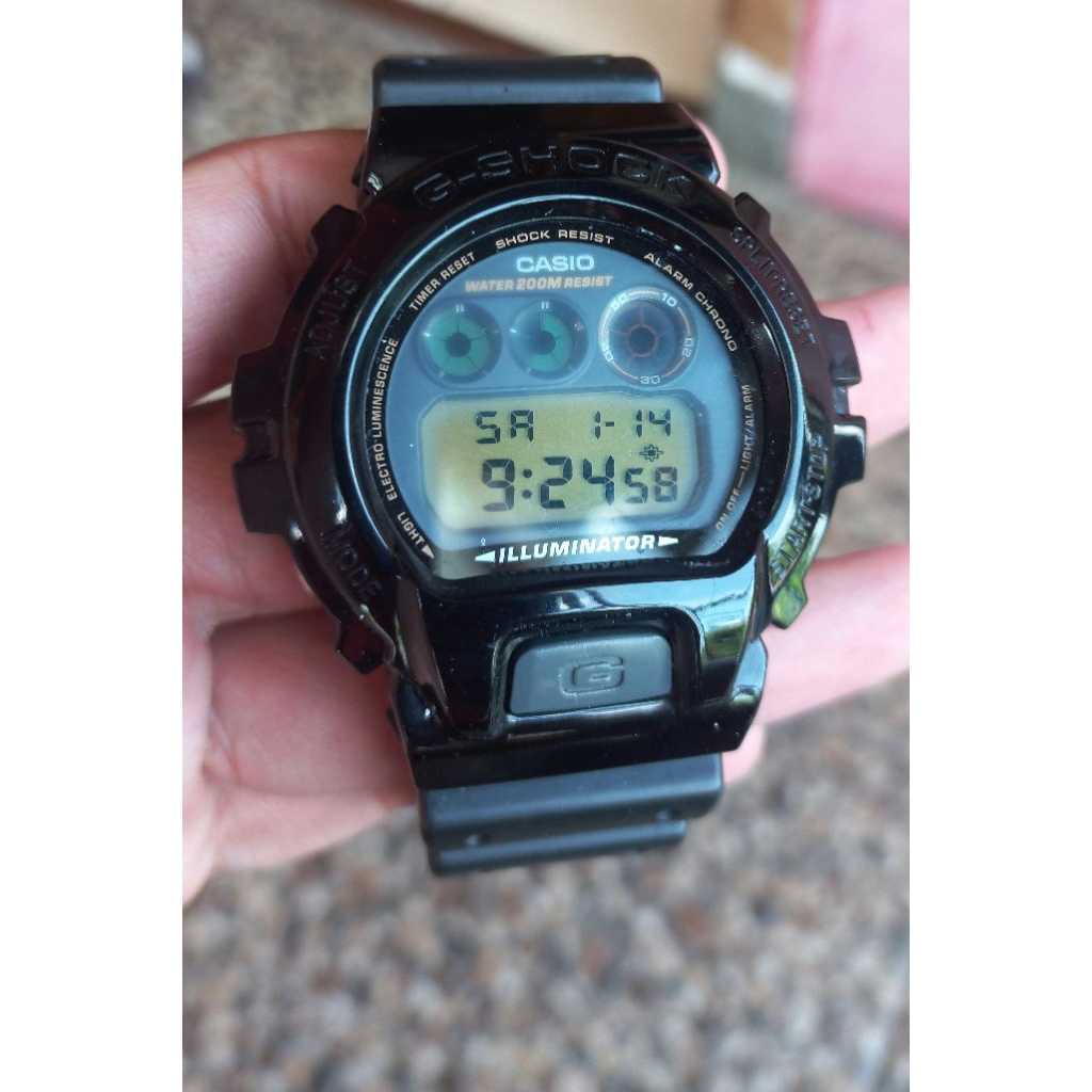 Casio G-Shock DW-6900G Second/Bekas/Preloved