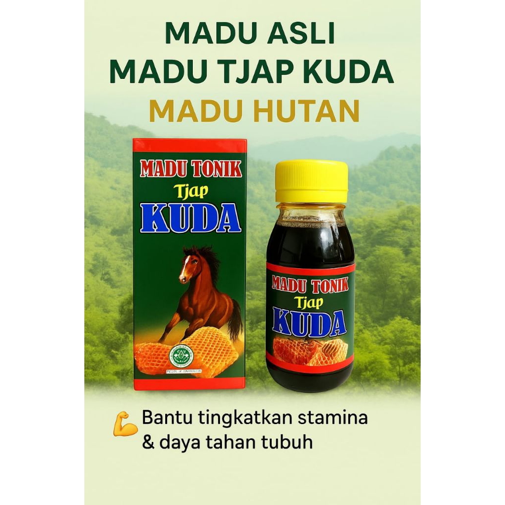 PRIVASI AMAN MADU TJAP KUDA KUAT 10kali