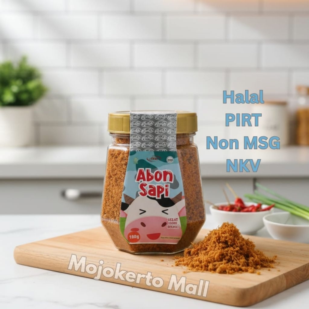 

Abon Sapi Mpasi Abiqu Abon Sehat Non MSG Halal