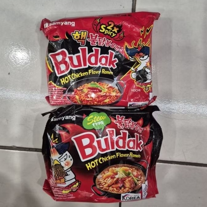

Samyang Green Buldak EXTRA HOT CHICKEN Ramen / STEW TYPE mie instant KOREA 140gr