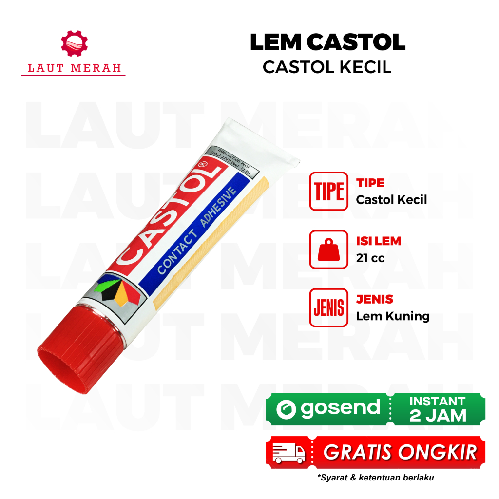 Lem Sepatu Tas Lem Kuning Serba Guna Castol Contact Adhesive Lem Sepatu Super Kuat O9riginal Castol