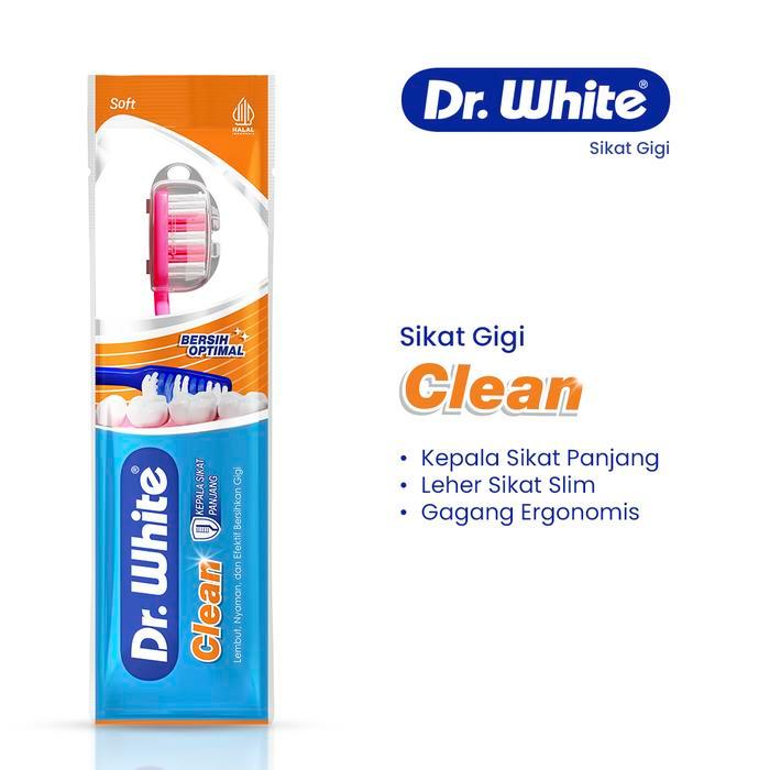 Sikat Gigi Dr. White Clean