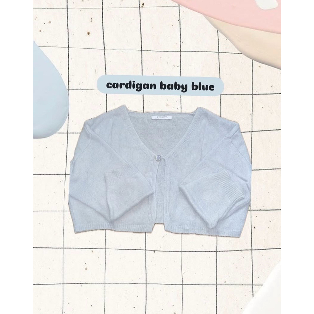 cardigan baby blue
