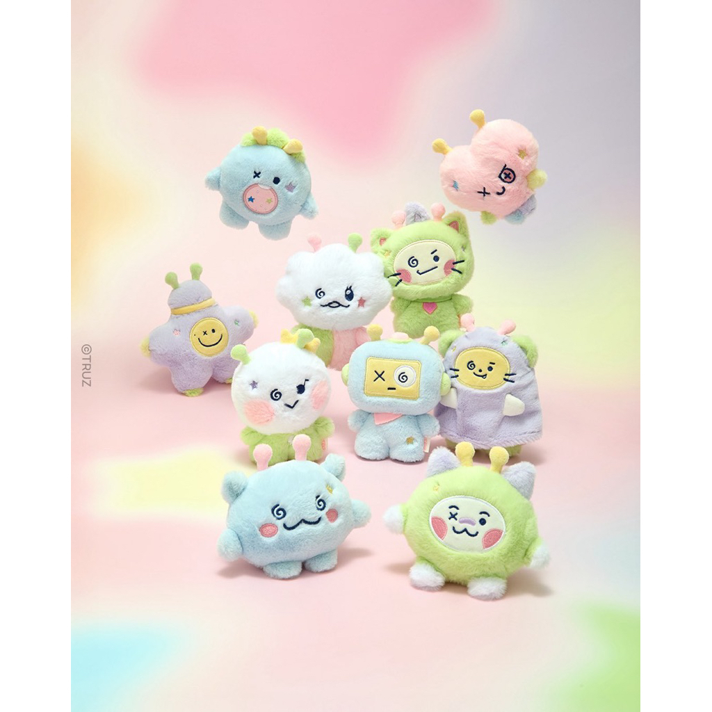 [PRE ORDER] MD PLANET MINI PLUSH DOLL BONEKA TREASURE TRUZ PODONG WOOPY RURU SON HIKUN LAWOO BONBON 