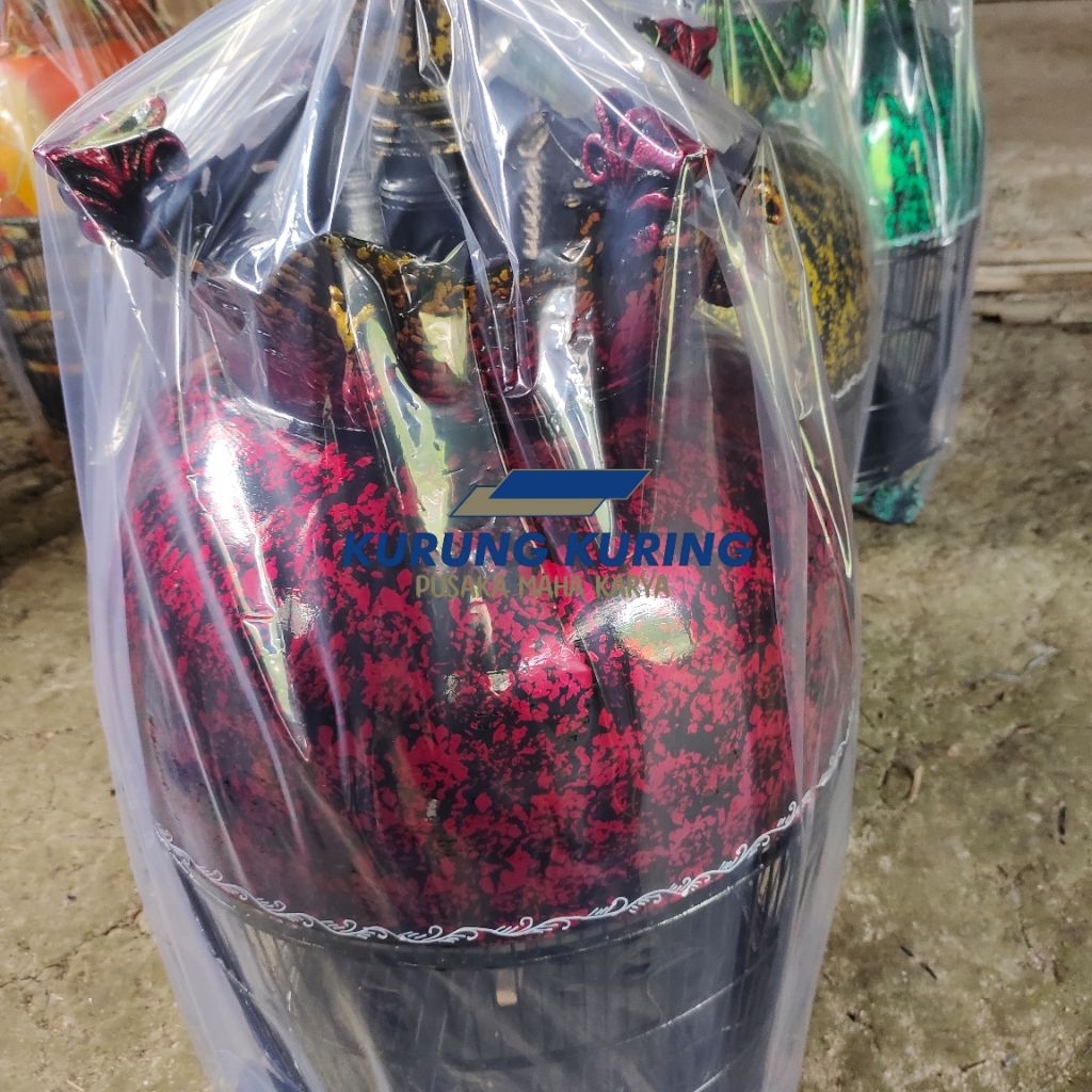 SANGKAR BURUNG MAHKOTA MERAK PIBER KANDANG PERKUTUT RUMAHAN MOTIF ABSTRAK BERBAGAI PILIHAN TERBAIK -