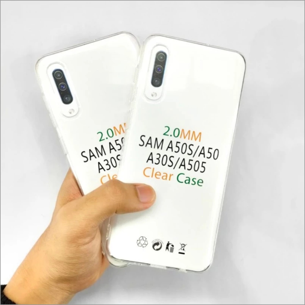 Clear Case Samsung A20S A50 Samsung A50S A30S A51 Samsung A70 A70S Silikon Clear Soft Case