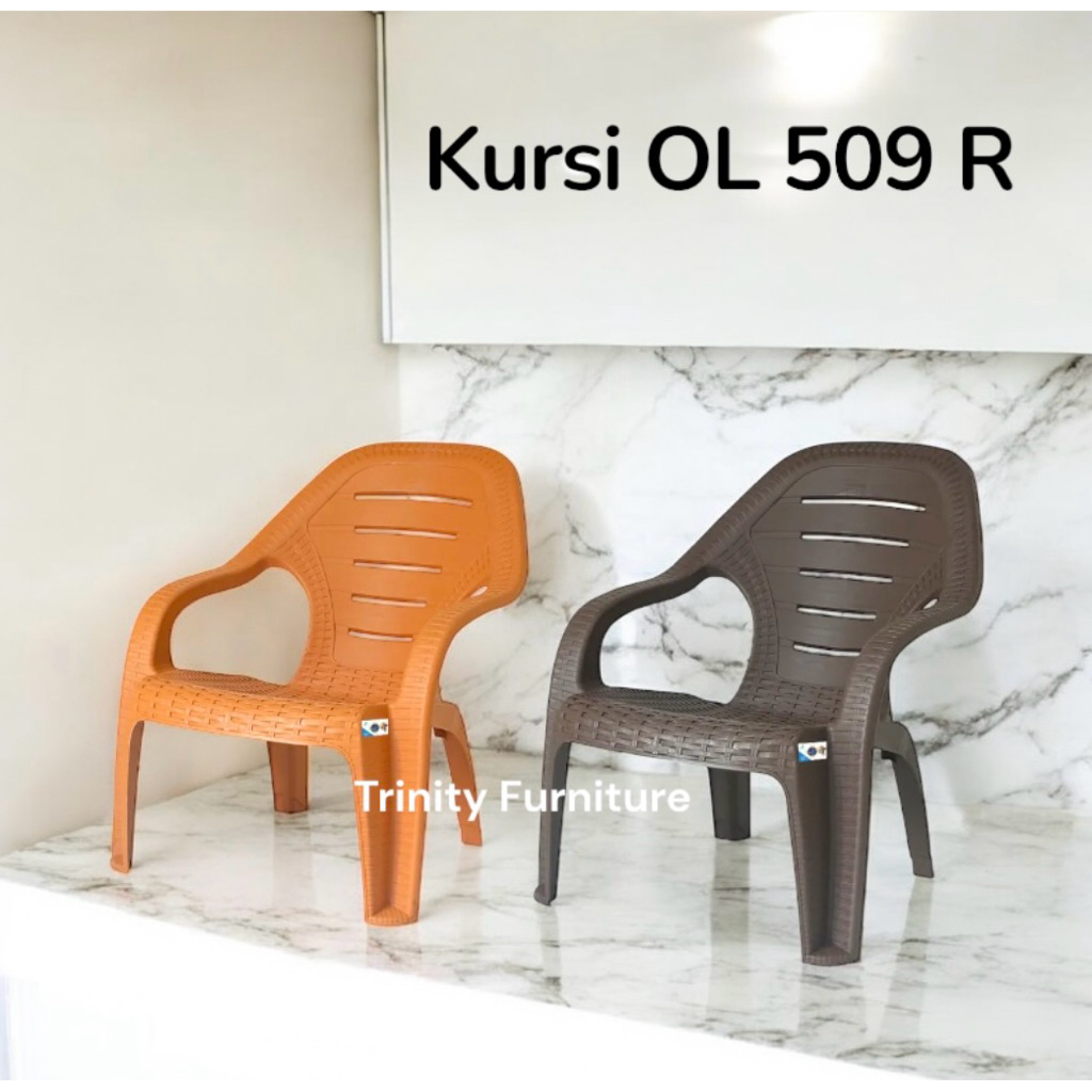 Kursi plastik Ol 509 R/ kursi santai / kursi teras / kursi kuat