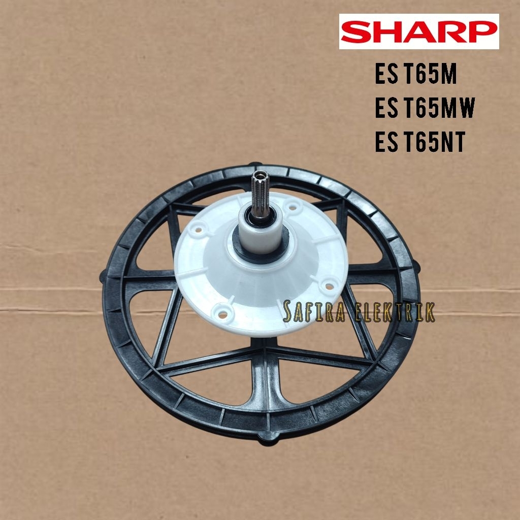 GEARBOX SHARP ES-T65 M MW NT / GIRBOX MESIN CUCI 2 TABUNG T65M T65MW T65NT