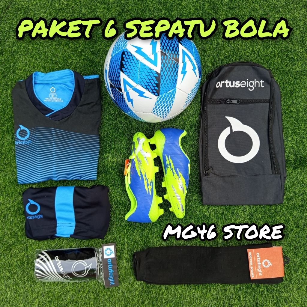 OBRAL Sepatu Bola Anak Ortus Cymera Grade Original Terlaris, paket komplit 6 sepatu bola anak ortus 