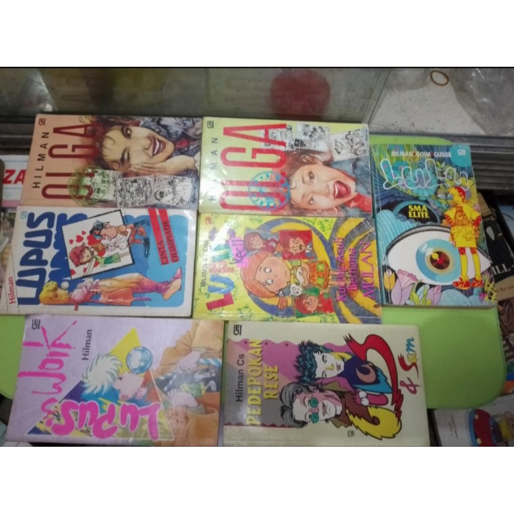 NOVEL HILMAN, BOIM, GUSUR : LULU, OLGA, LUPUS