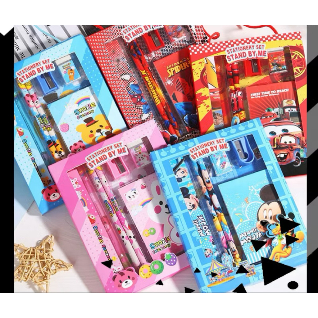 

Haikina | Paket alat tulis anak | alat tulis set karakter | hadiah alat tulis | Stationery Set Alat Tulis 6 In 1 / Stationery Set Lucu Karakter / Paket Perlengkapan Alat Tulis / Souvenir Hampers Anak Sekolah 608
