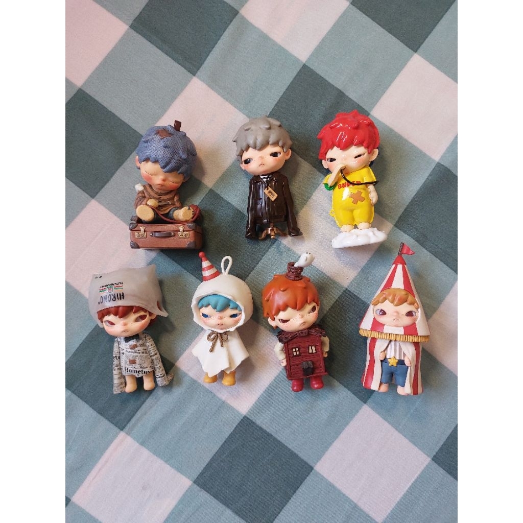 HIRONO POP MART ORIGINAL UNSEALED BNFC LITTLE MISCHIEF RESHAPE SHELTER: sunny doll, ragpicker, costu