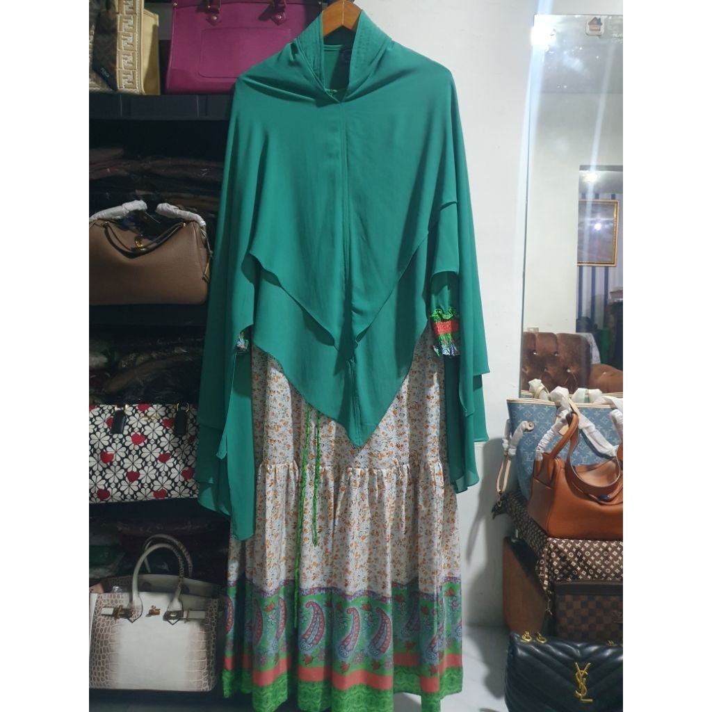 Gamis set Syari Premium by Mustbe Hijab