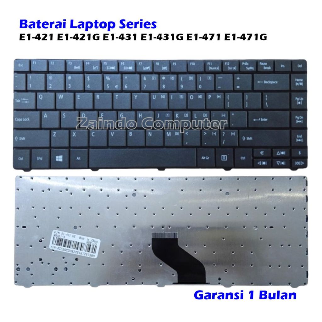 KEYBOARD ACER ASPIRE E1-431 E1-421G E1-431 E1-431G E1-471 E1-471G