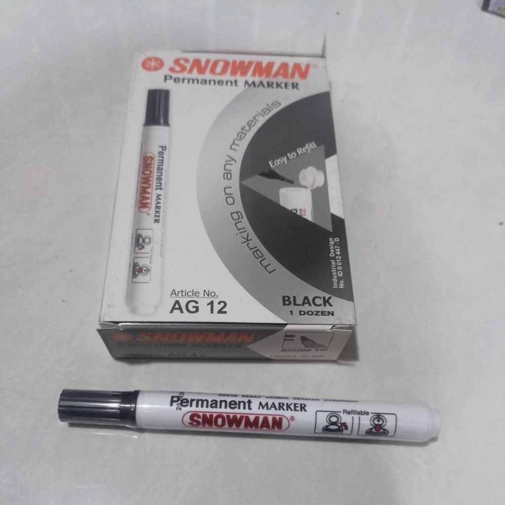 

Spidol Snowman permanent Marker