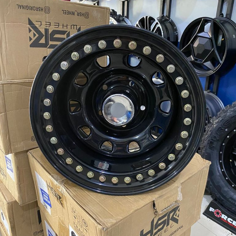 Velg Mobil Ring 15 Beadlock Mokupo Untuk Jimny Katana Escudo Vitara Dll