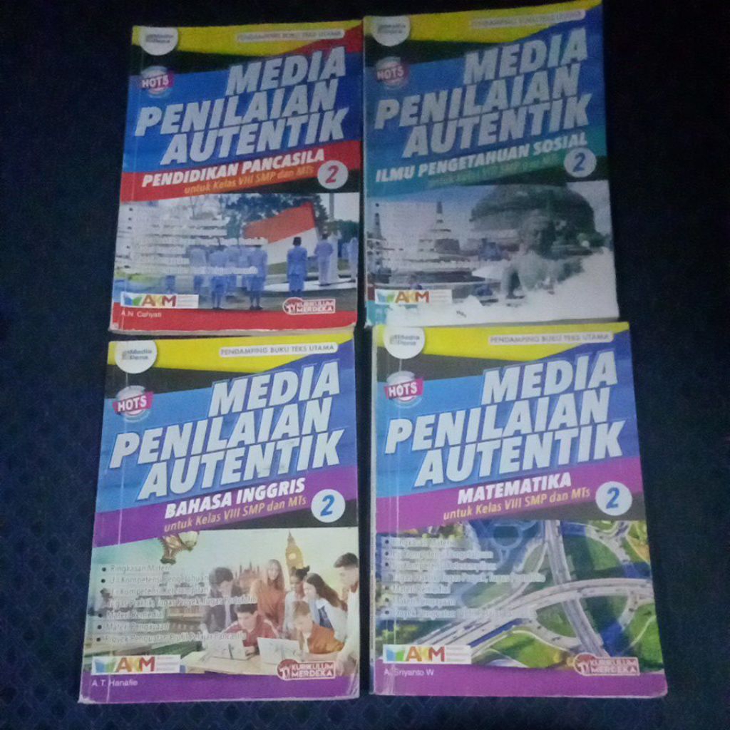 MEDIA PENILAIAN AUTENTIK PENDIDIKAN PANCASILA/ IPS/BAHASA INGRIS/ MATEMATIKA KELAS 2 SMP KURIKULUM M