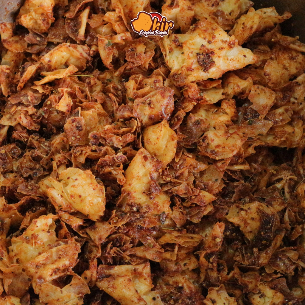 

Keripik Kriwil/ Keripik Kriwil Singkong Pedas Cikruh 1kg/500gr/250gr/100gr Original Kiripik (OKIR)