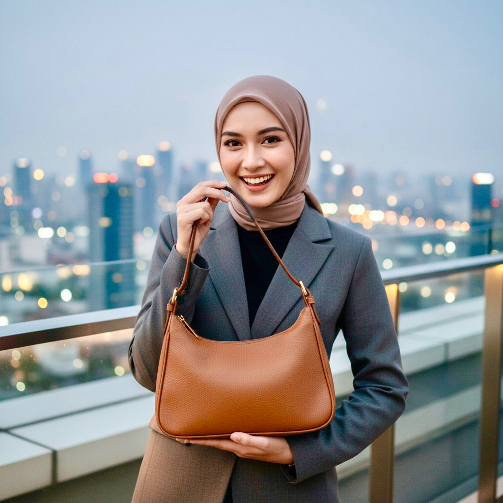 tas wanita model zara. flicka shoulder bag