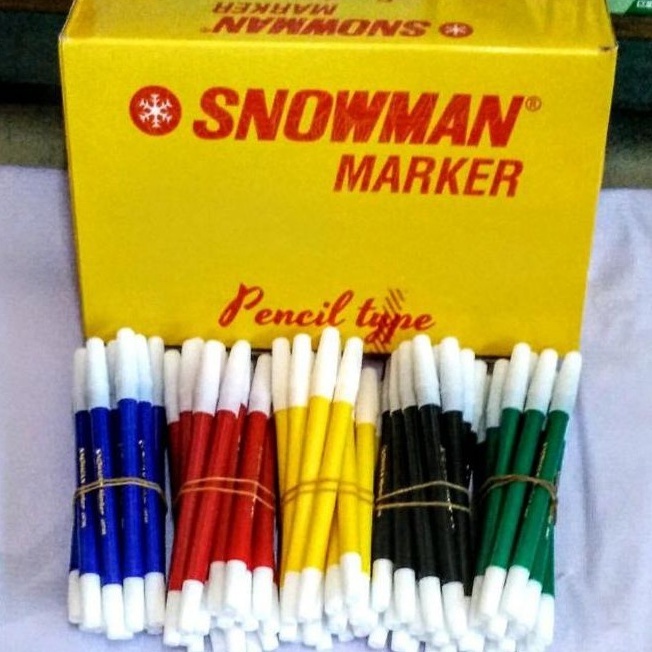 Spidol Snowman Kecil / Spidol Marker Snowman