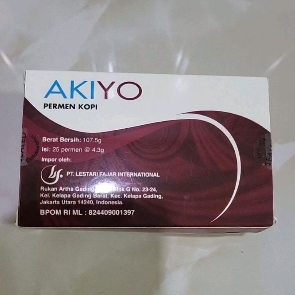 

Suplemen vitamin candyy a. kiyoo isi 25 pcs original