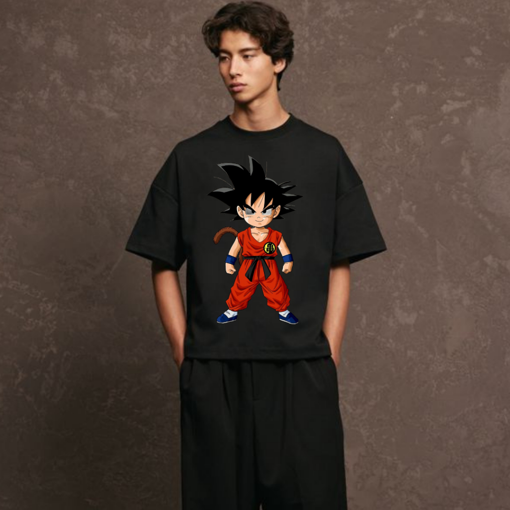 COD Kaos 3 Dimensi Unisex Model Dragon Ball/T-Shirt Pria Terbaru Semi-Cotton 24s Original Adem Ori