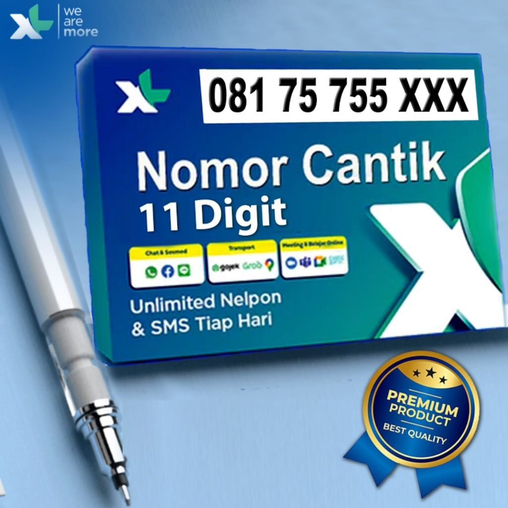 KARTU XL CANTIK !, 11 DIGIT