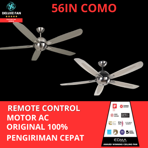 MT. EDMA COMO 56" Kipas Angin Dekorasi Gantung Dengan Remote