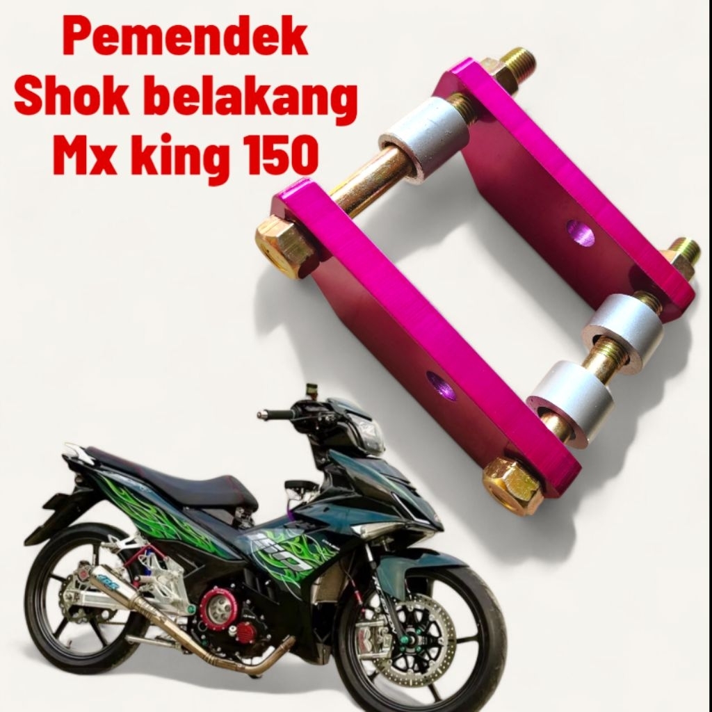 Perendah Shock Mx King 150, Pemendek Mx King, Penurun Shock Mx King, Pemendek Monoshok Jupiter Mx Ki