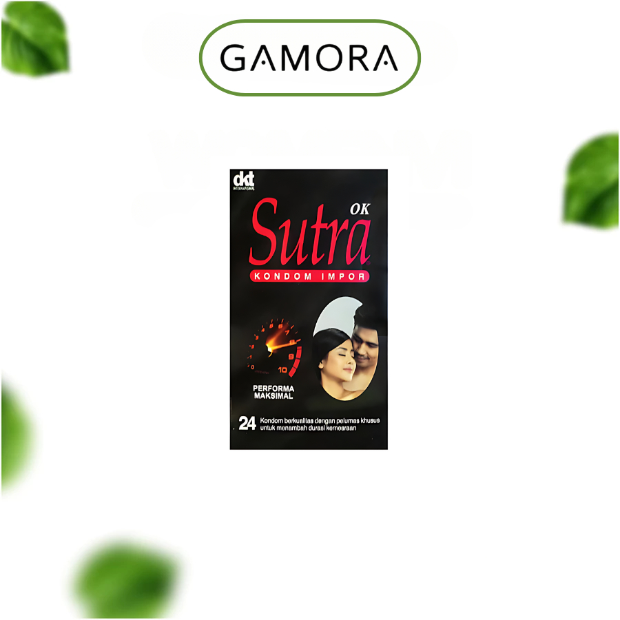 Kondom Sutra OK isi 24 Pcs - Kondom Hitam Sutra