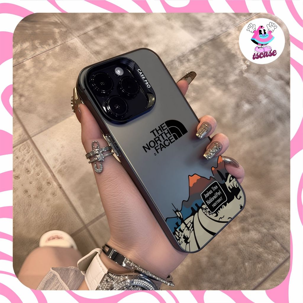 N*rth face Printing Cool case infinix smart 5 7 8 10 hot 8 6 9 10 play hot 50 5g 30i 10s 40i 60i not