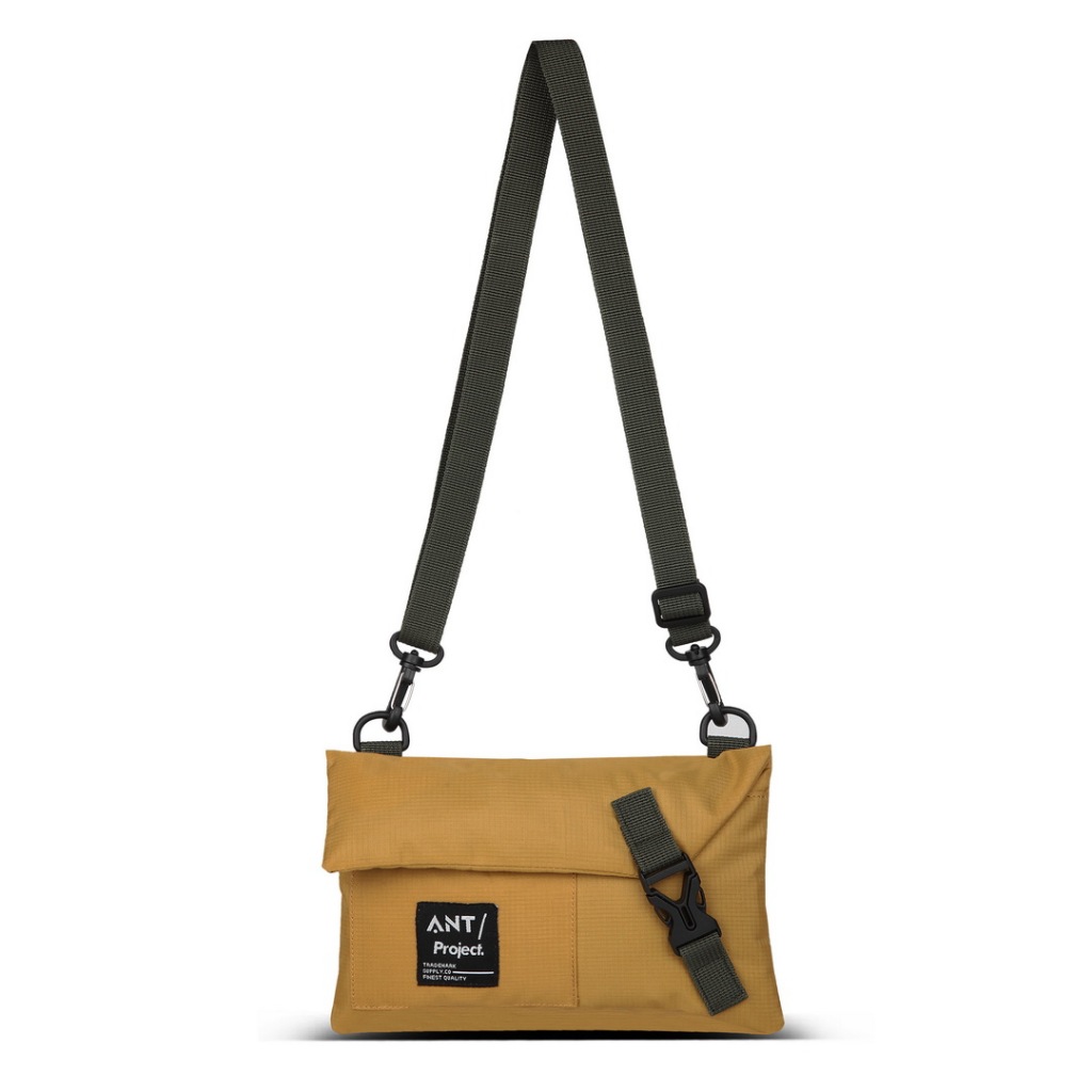 Rubyshop.id - Tas Slimpack Selempang - Sling Mini Bag Compact Kuning Mustard